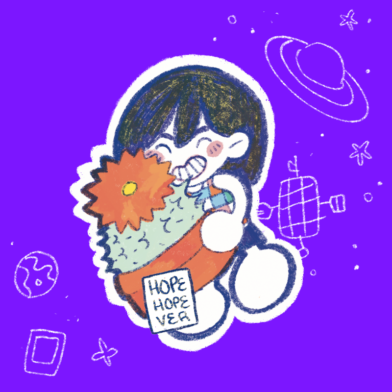 Kel Sprites (Omori) - Omori - Sticker