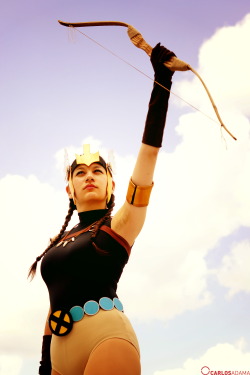 carlosadama:  corelliaorbust as Dani Moonstar of the New Mutants at Dragon Con Photos by Carlos Adama 