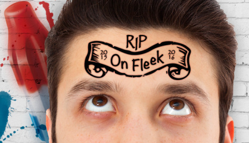 There’s nothing on point about #OnFleek. #RIPin2016