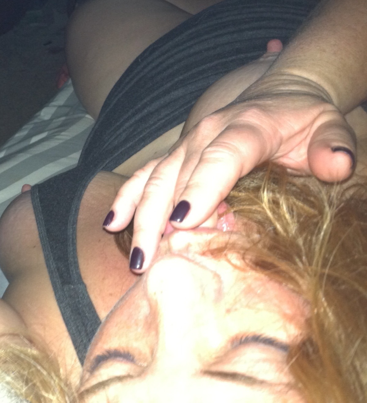luvingthis1:  Couldn’t help myself this morning, needed satisfaction!  #boobs #curvy