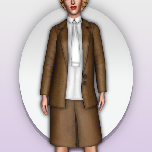   4t3 Conversion from HappyLifeSims’ 1920′s Day Dress 08A 4t3 conversion from a nice 1920′s day dres