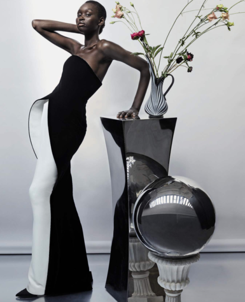fuckrashida:Subah Koj and Duckie Thot photographed by Sølve Sundsbø, Vogue Italia Sept
