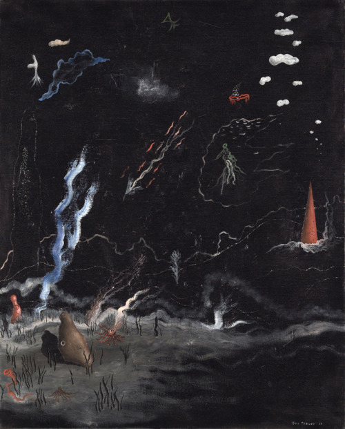 philamuseum: Happy birthday to self-taught painter Yves Tanguy, who was drawn to Surrealism. He join