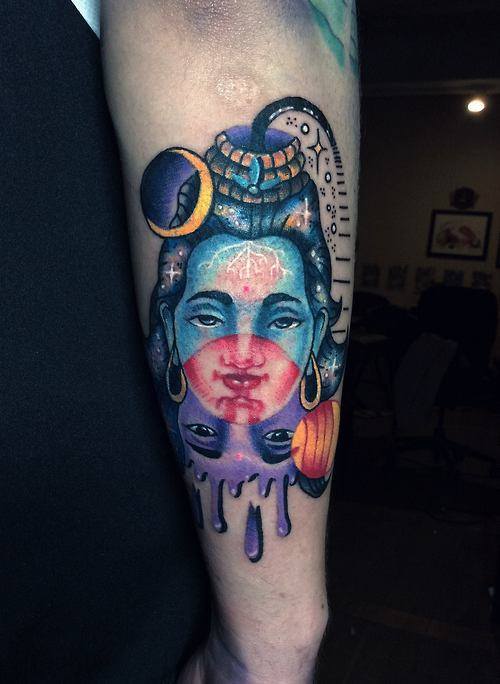 ink-its-art:David Côté | Montreal, CanadaNice, one of Dave’s great work! One day he’ll t