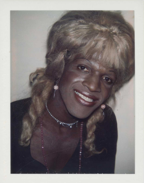 twixnmix:  Marsha P. Johnson Polaroids by Andy Warhol, 1974.