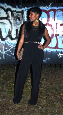 blackfashion:  Jumpsuit: Zara, Shoes: (Not