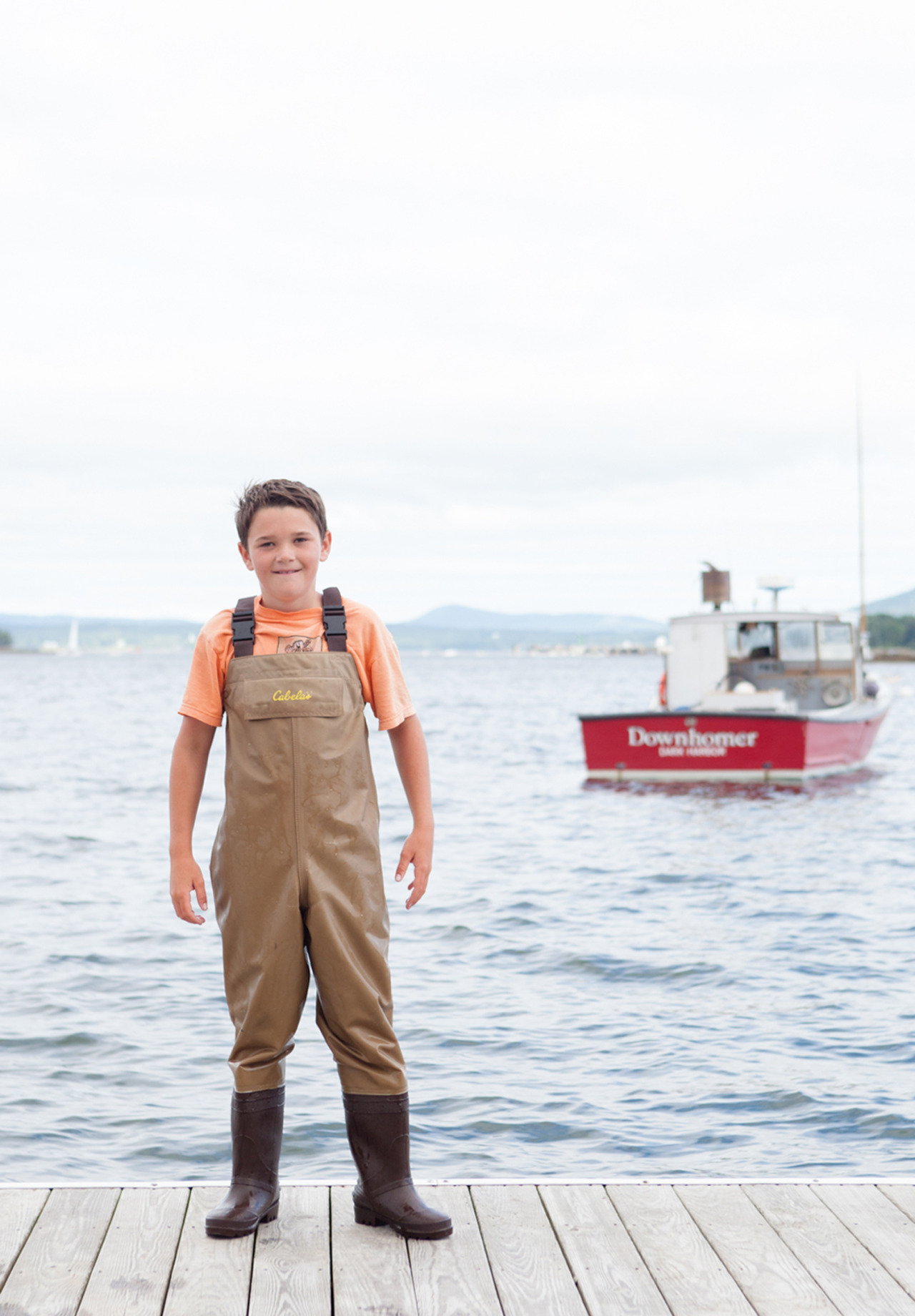 We just returned from an amazing weekend on the island of Ilesboro in Maine. My cousin Pegram married his long time partner Ant. The ceremony was filled with love and lots of family. This picture is of George, the son of the family that so graciously...