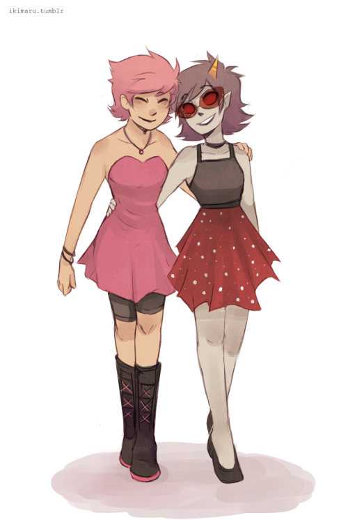 Sex Roxy And Terezi being friends commission pictures