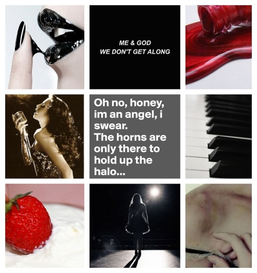 licoriceblackaliceangel: I made another moodboard for my Alice since I have a pintrest board for her