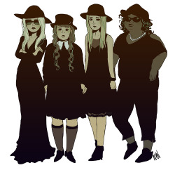 alexisneoart:  Are they not the most fabulous/adorable group of little witches you have ever seen? 