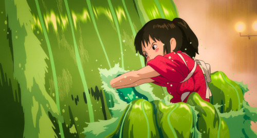 Spirited Away, or Sen to Chihiro no Kamikakushi (千と千尋の神隠し) is an anime film, first released in Japan