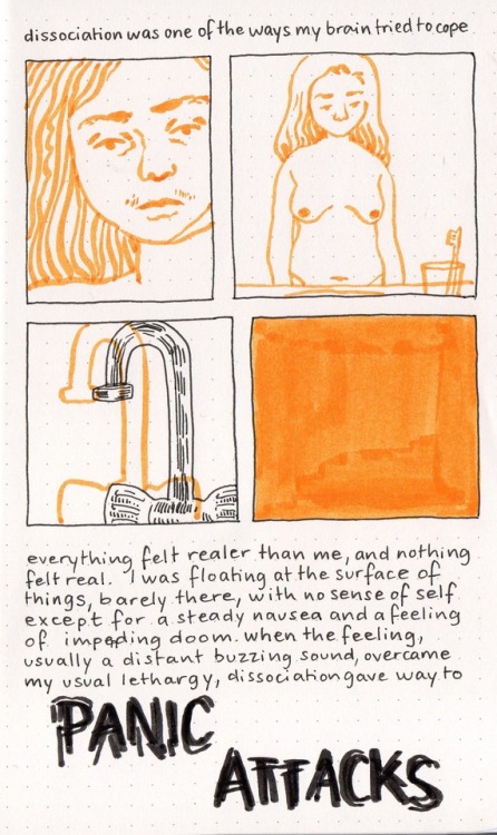 margautshorjian - a little comic about trauma with the meta ending...