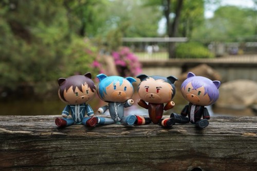 Team Q4! the first fandom petit guys i made a year ago. they’re rough and battered but i&rsquo