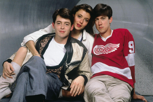allfilmstills:  Matthew Broderick, Mia Sara and Alan Ruck in Ferris Bueller’s Day