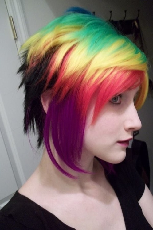 staciastarburst:dexbonus:ivy-and-twine:Rainbow Hair Porn(fromsmallviletosuperman-the third picture)w