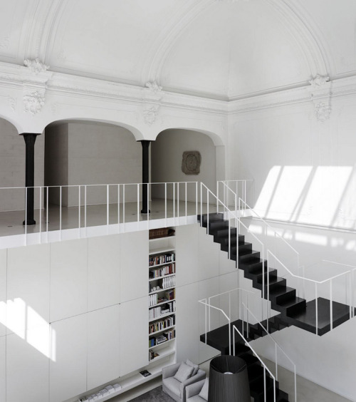 loftyexpectations: Loft in Monza, Italy I&rsquo;m in love