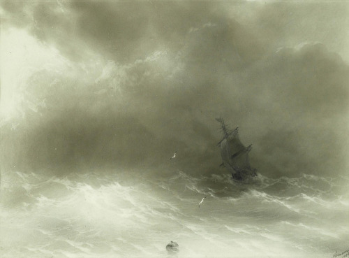 the-pink-mist: likeafieldmouse: Some of my Ivan Aivazovsky favorites