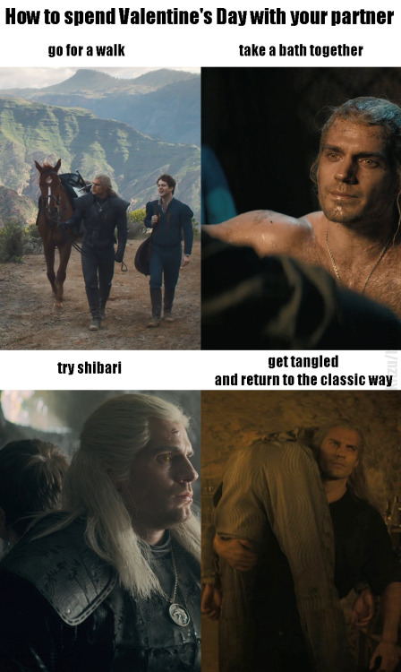 bloodyblow-blog: Yeap, I’m early with some 14F Witcher memes!