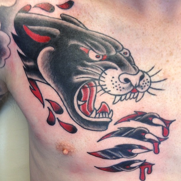 Top 57 Traditional Panther Tattoo Ideas 2021 Inspiration Guide