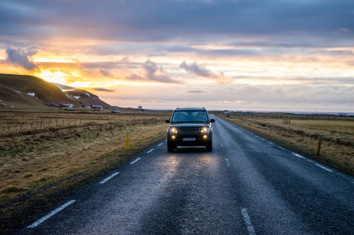Iceland’s main highway, the Ring Road, carries us onward toward the Gunnuhver steam vents. The