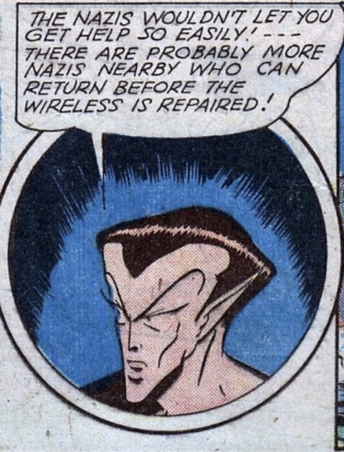 Every time I get annoyed at what Gene Colan does with Namor’s face, I remind myself that Carl Pfeufe