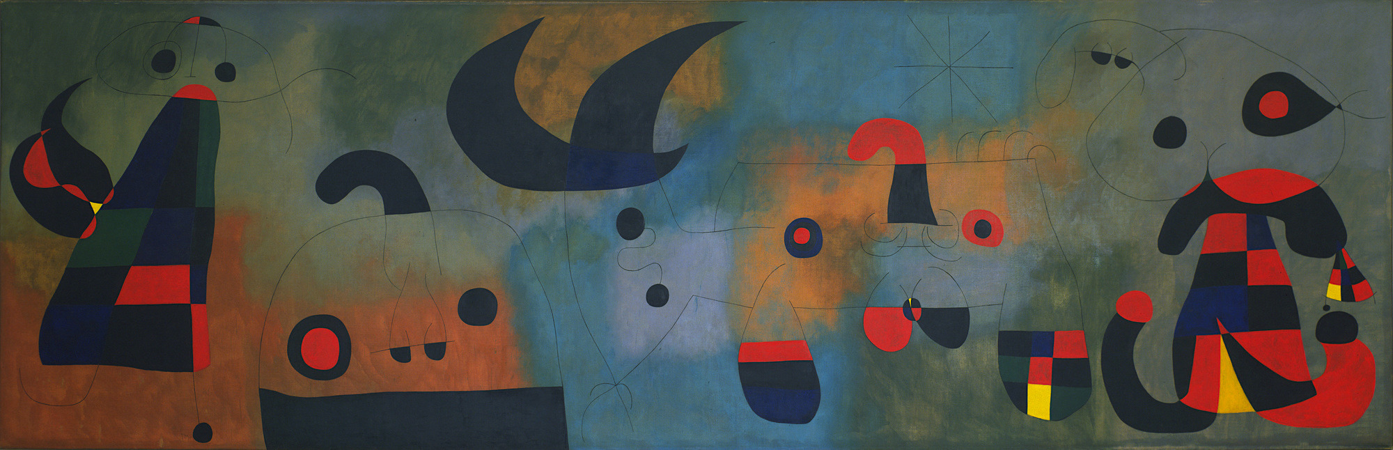 Joan Miró. Sans titre (Mural painting), c.1951.