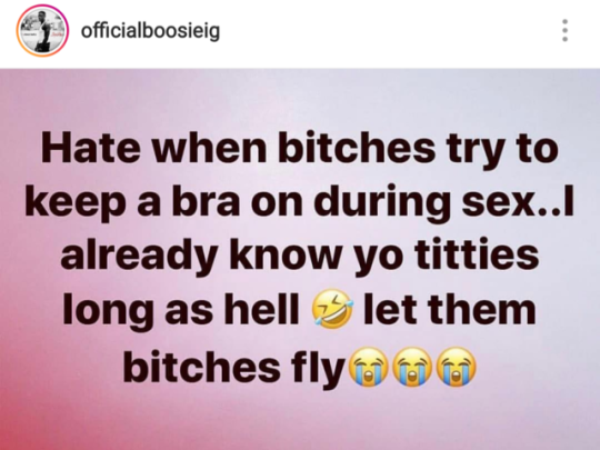 kingjaffejoffer:  applehennyx2: kingwildex:   yannizmindfuck:   00incognegro:  fabulouslymemzb:   kingjaffejoffer:   LET EM FLY    😩🙄😂   Let them tiddybress slap him in the face while you riding guh…LoL    😂😂😂😂😂   Let them titties