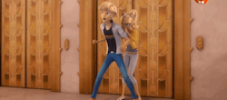 ladyofacat:  Adrien getting rid of Chloe(French)