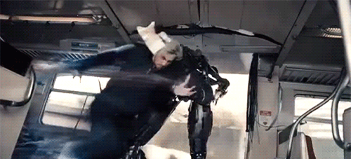 dynobrien:  Wanda &amp; Pietro in the AOU Trailer