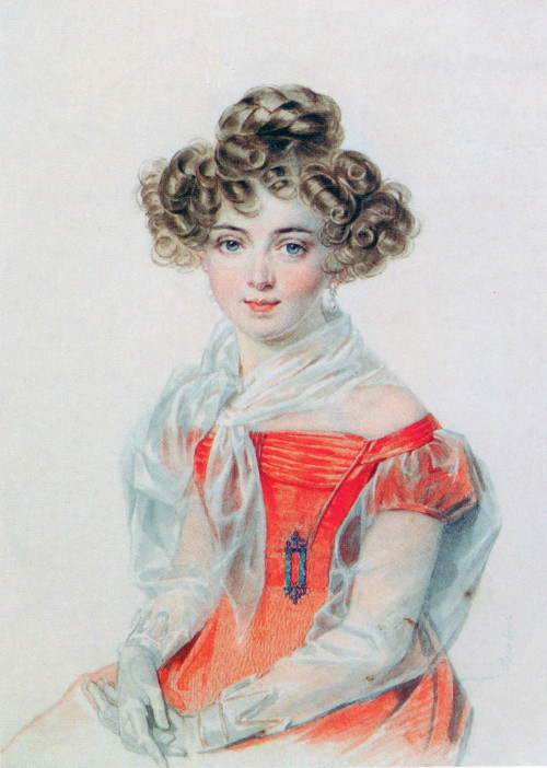 Countess Sophia Alexandrovna Bobrinsky by Pyotr Fyodorovich Sokolov, 1827