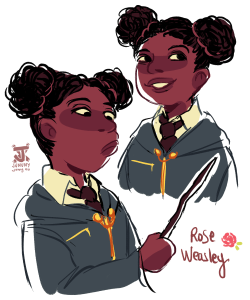 jununy:  quick rose weasley doodle since