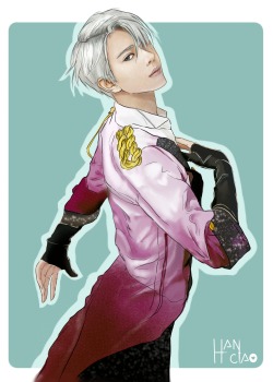 Hanciao:viktor Nikiforov Inspired By This Cosplay From : Https://Twitter.com/Kumaqiii