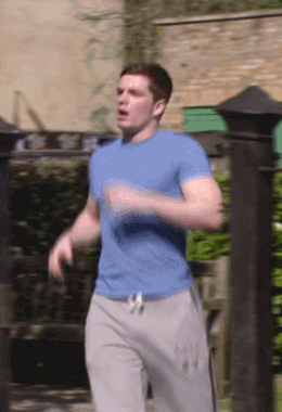 theheroicstarman:David Witts’ bum and bulge in EastEnders (17/06/2013).