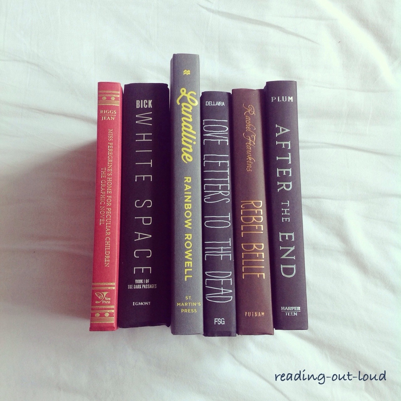 reading-out-loud:
“ Beautiful hardbacks !! :D
”