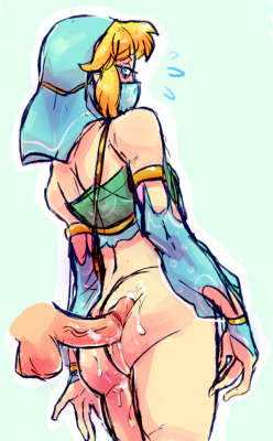 Link’s Bottom Is Always Getting Messy