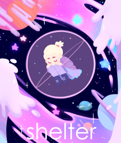 an-island-of-bunnies:  Some more vent art inspired by this song and its video! ; v ; /) I loved putting baby Garrett in a space setting