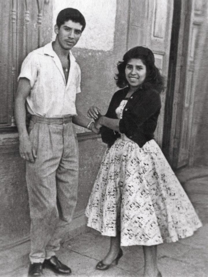 art-is-the-word:  factyerk:  &ldquo;Mexico 1950’s: Grandfather &amp; Grandmother