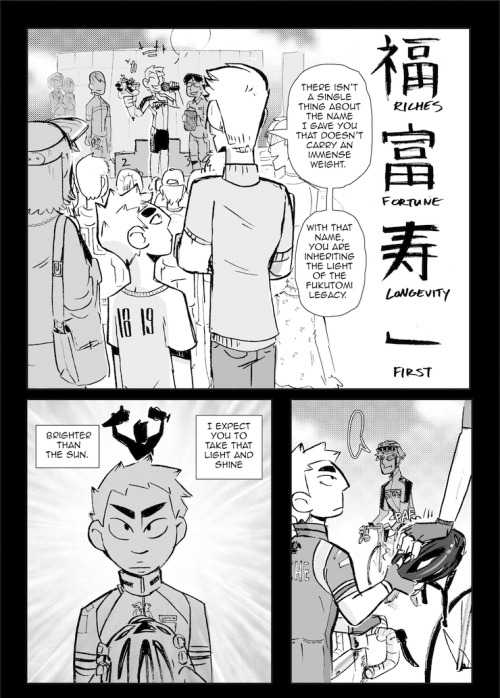 Read right to left, manga style (this was also printed in japanese)A comic I did back in 2017 for a 