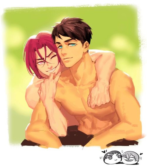 sekaiichiyaoi: ※ Authorized Reprint for Tumblr || artist: 黑色萬寳路 || @poru_BM ☑  Do not remove source 