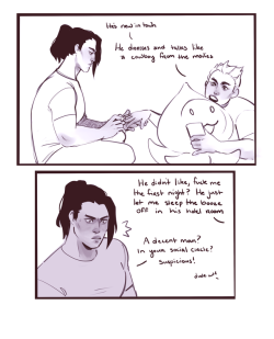 sarcasticasides: what prompted Hanzo to figure