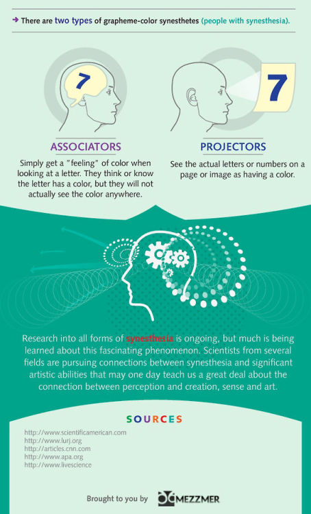 psicologicamenteblog: Source: Understanding the phenomenon of synesthesia. Follow Francesca Mura on&