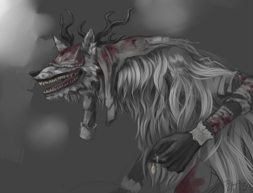  Bloodborne monsters are such fun subjects for painting practice!