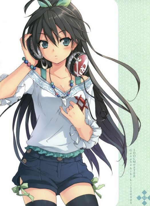 imizikumo:  短パン オーバーニーソックスな女の子の二次画像貼って、どうぞ：ひまねっと