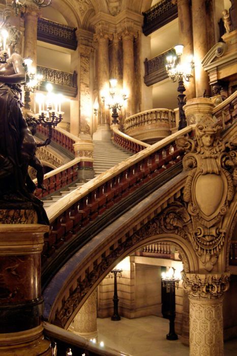 Porn Pics bluepueblo:  Stairway, The Opera House, Paris