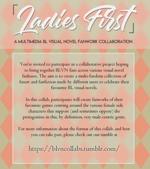 blvncollabs:There’s now just under two weeks left to sign up to take part in this female character-c