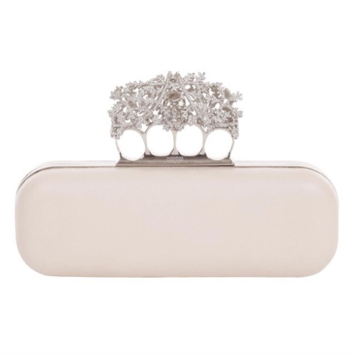 divine-rebel - Alexander McQueen Snowflake Knucklebox Clutch ...