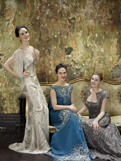 The Downton Abbey ladies ,Lady Mary, Lady Sybil, and Lady Edith. Fonte : WefollowPics ,Source : tina