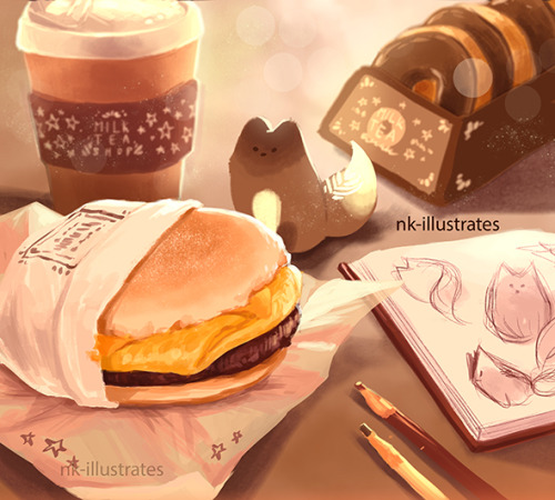 nk-illustrates:Milk Tea Fox 03.