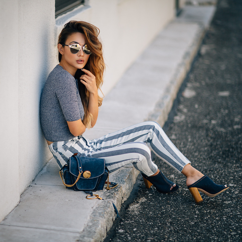 lookbookdotnu:  Spring Blues (by Jessica)