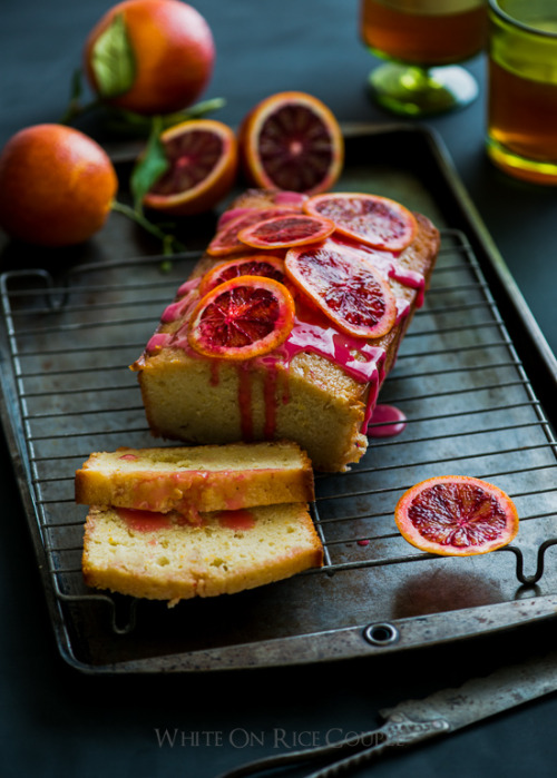 daily-deliciousness:Blood orange buttermilk pound cake